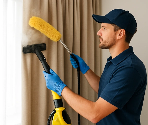 Trusted residential curtain cleaning technician Matty Curtain Cleaning mount-macedon-vic QLD